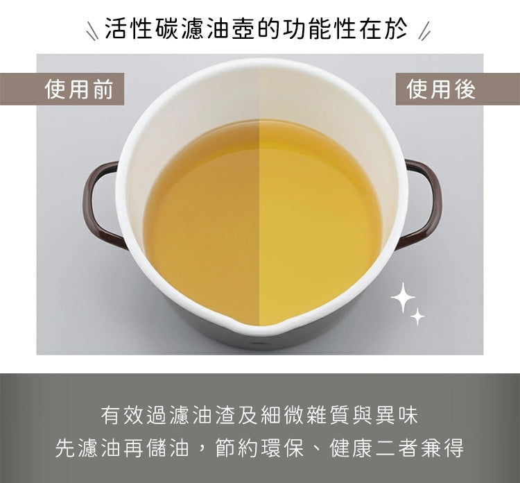 【下村企販】日本製不鏽鋼過濾式油壺0.6L  【團購期間附送海綿一件】