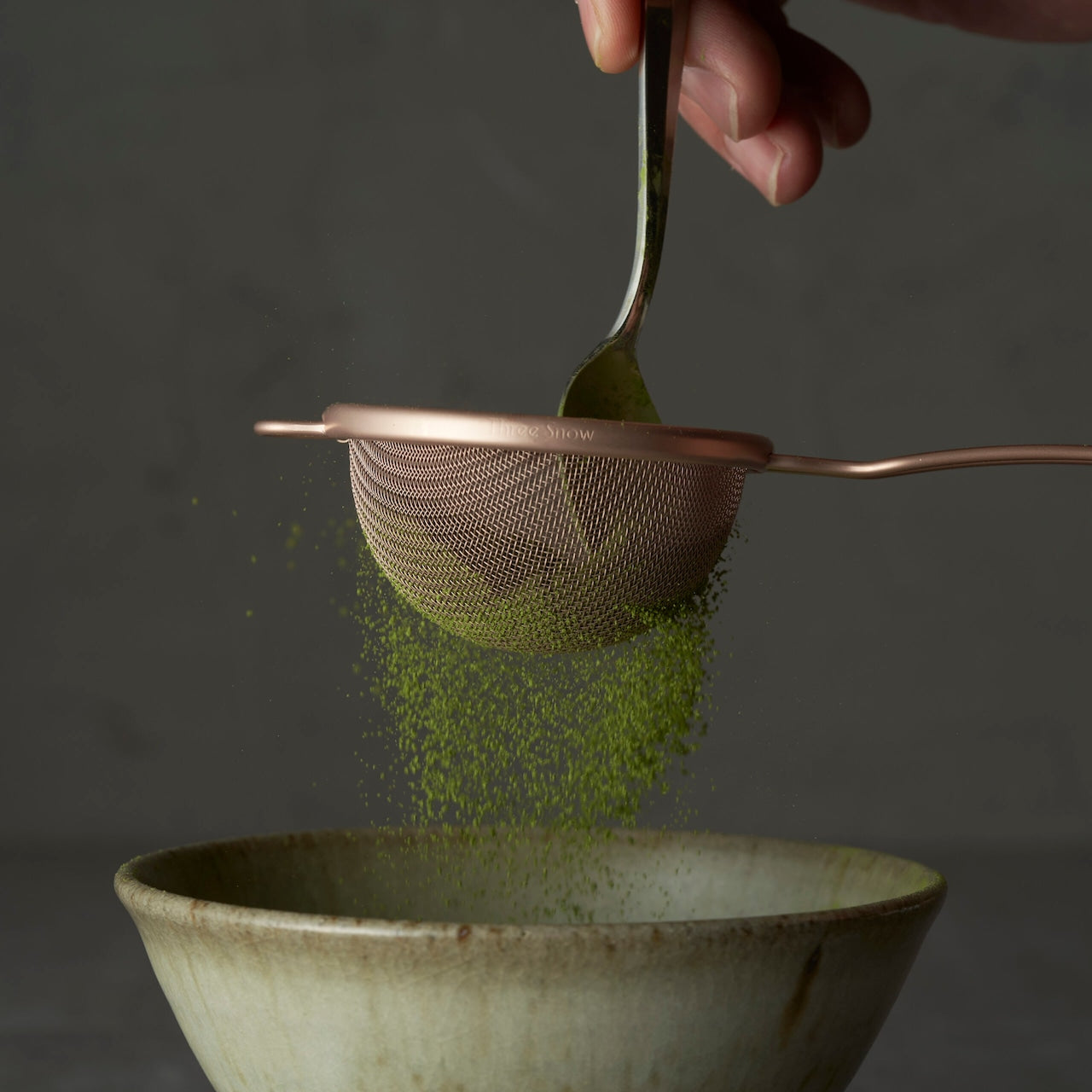 【THREE SNOW】抹茶茶篩