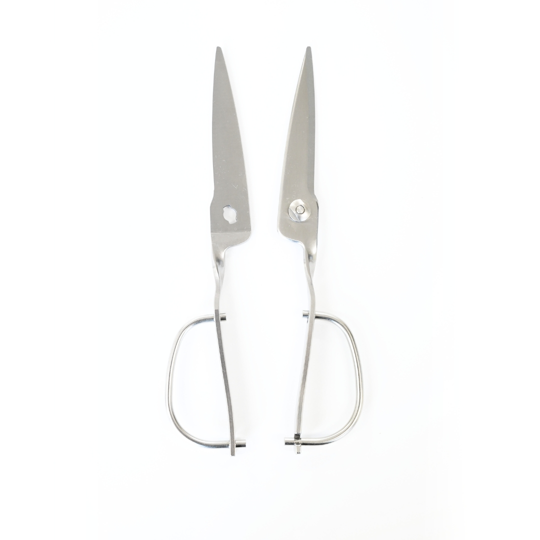 【鳥部製作所】無死角不鏽鋼廚房剪刀 日本製造